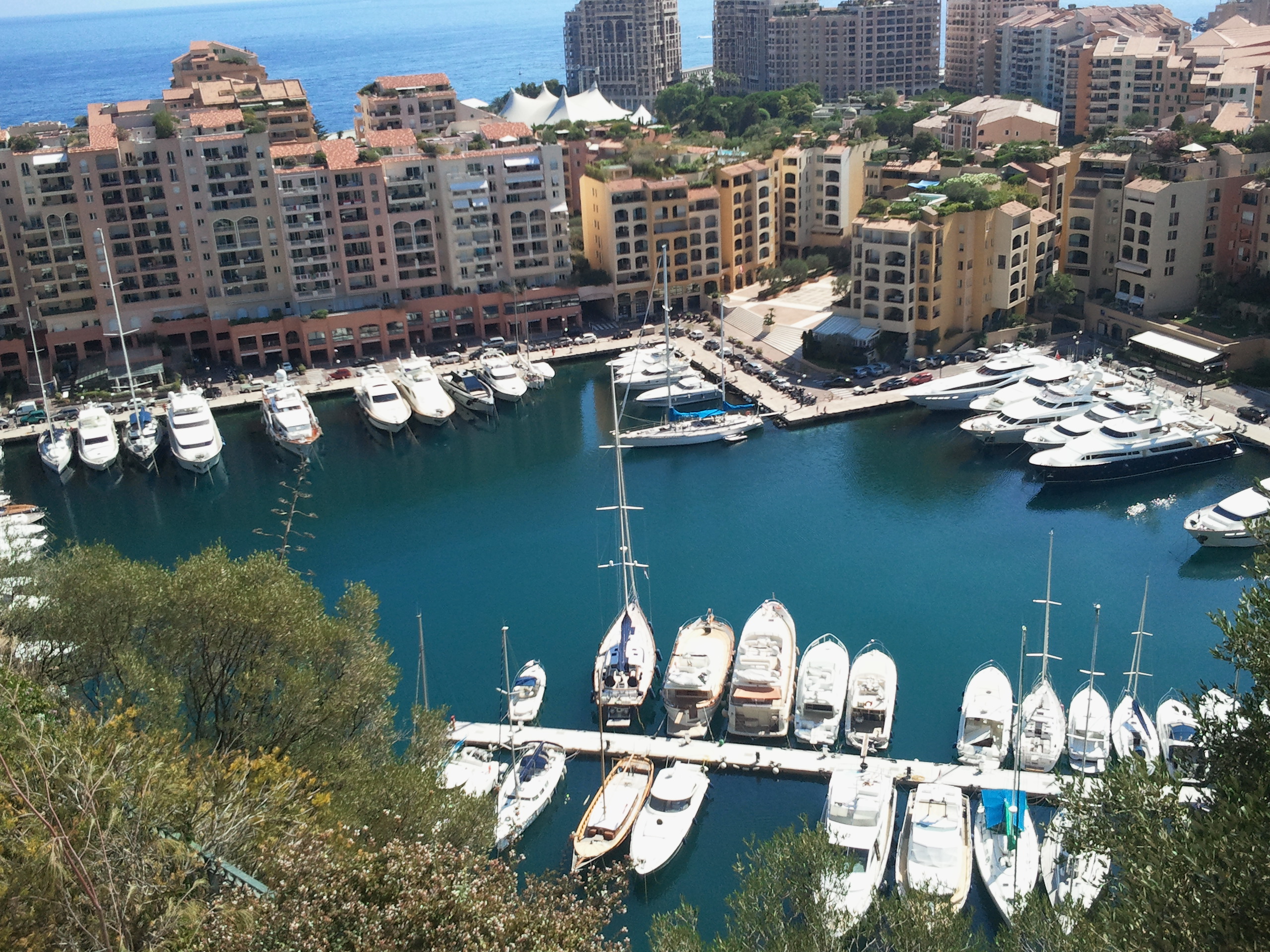 Monaco, seen from above
