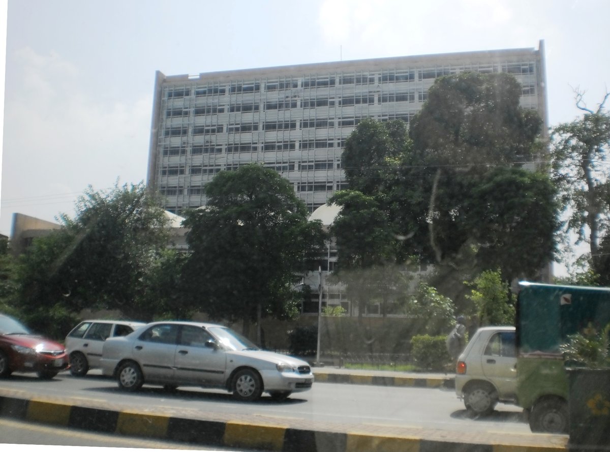 The State Bank of Pakistan building on Mall Road, Lahore