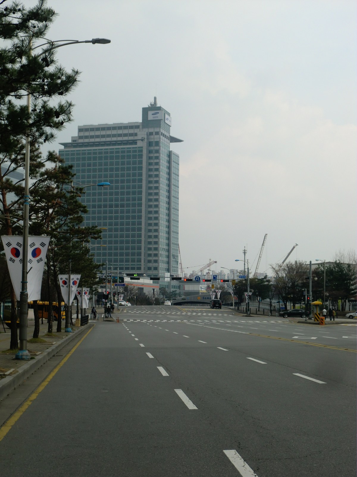 Samsung Electronics headquarters building in Suwon
