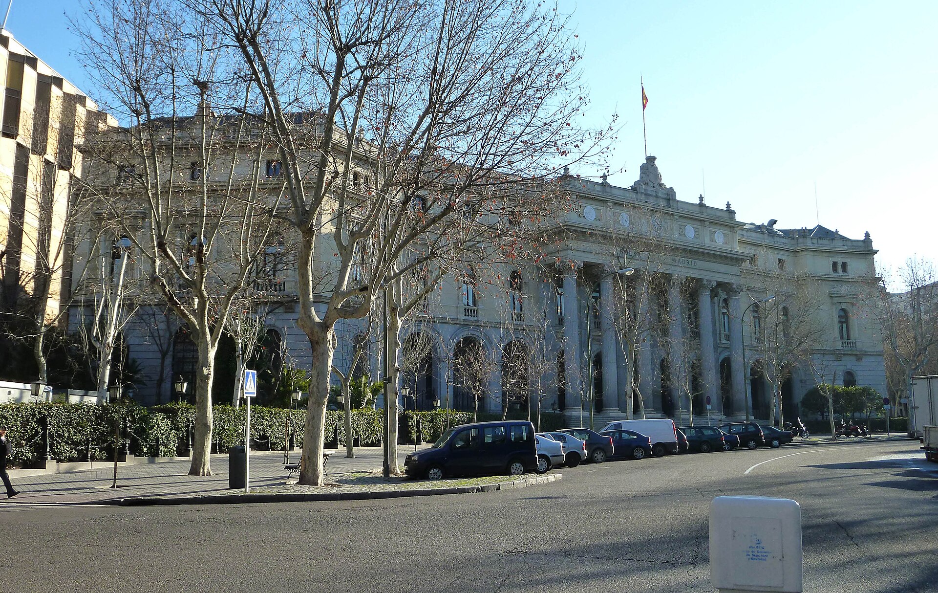 The Palacio de la Bolsa, home of the Madrid stock exchange