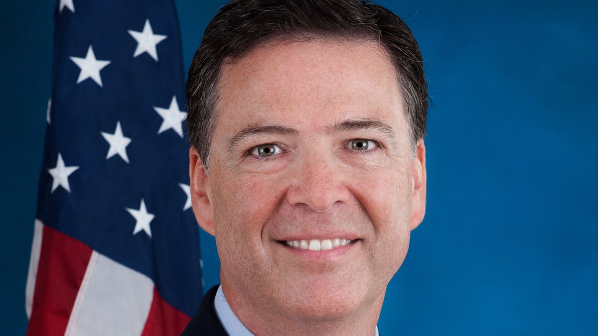 James Comey in his official FBI portrait, 2013