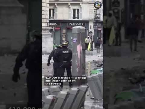 Thumbnail for the Europe Unfolded Short about students rejecting the deal in France